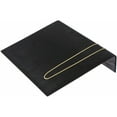 thumbnail image 2 of Plymor Black Velvet Bracelet Ramp Display Stand, 10.25" W x 8.25" D x 1.875" H, 2 of 3