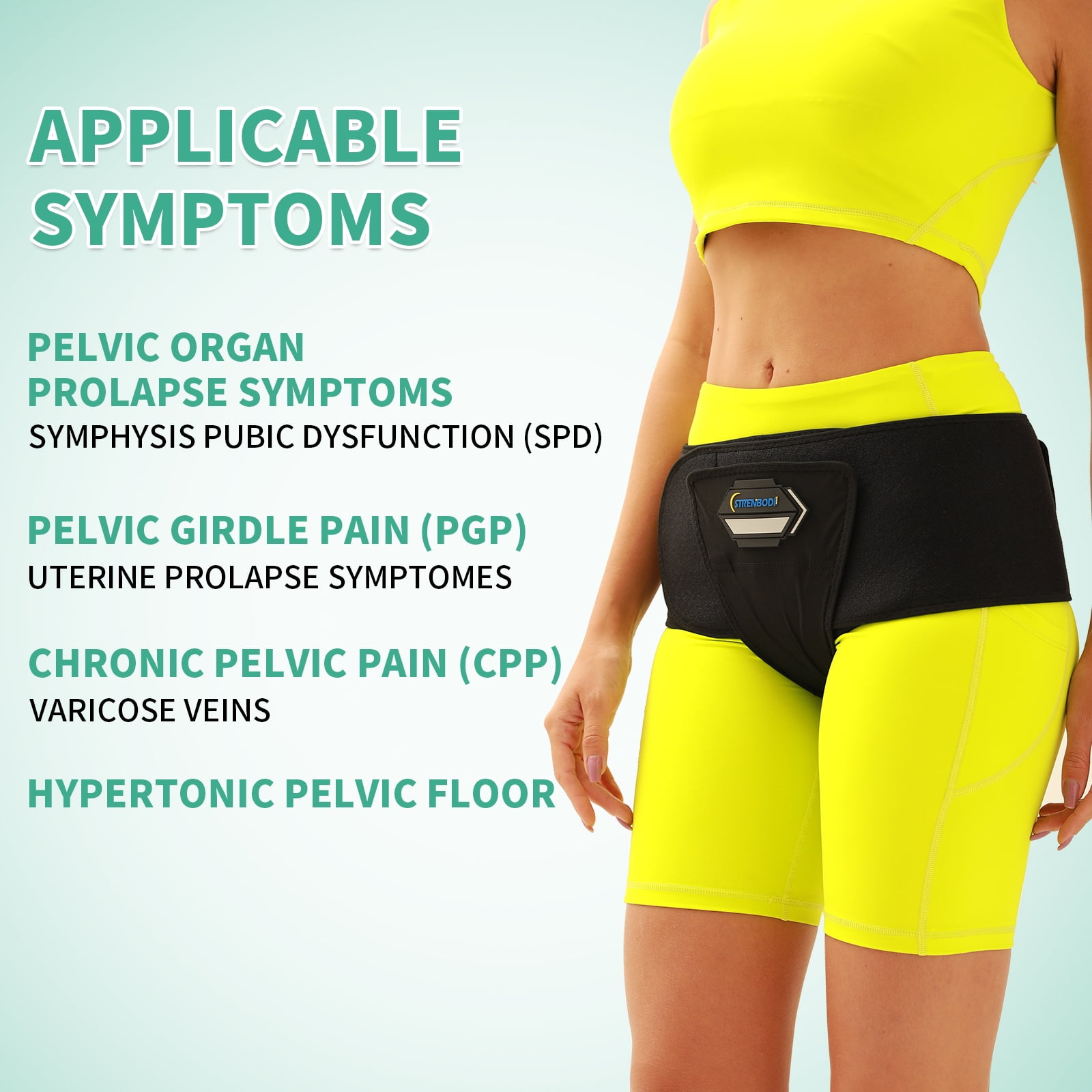 Symphysis Pubis Dysfunction Pubic Support Belt V-sling Pelvic