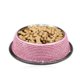 thumbnail image 2 of Cuenco de cristal para mascotas de 15 cm, cuenco de agua para perros y gatos con incrustaciones de diamantes de imitación de acero inoxidable, 2 of 5