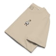 thumbnail image 2 of DAPPER DUCK ACTUAL LIFE ORGANIC COTTON EMBROIDERED T-SHIRT Desert Dust - 2XL, 2 of 4