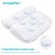 thumbnail image 4 of Almohada de baño AmazeFan Bathtub Spa con tecnología 4D Air Mesh y ventosas, 4 of 6