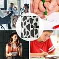 thumbnail image 5 of Premium Faux Leather Notebook - Refillable, Multi-Functional Organizer, 23.3x17cm, All-Season Use，Cow Print, 5 of 6