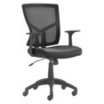 thumbnail image 1 of Serta Essential Hartford Jet Black Mesh Office Chair with Nylon Base, 1 of 4