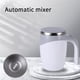 thumbnail image 5 of Billuyoard Taza de café agitadora Taza de mezcla automática blanca Café alimentado por Botella de café agitadora Vaso de café Taza de café Juegos de servir café y té Billuyoard HA014728-00, 5 of 6