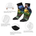 thumbnail image 5 of Naloa Colorful Viper Snake Ankle Socks for Women Non Slip Socks No Show Socks Classic Low Cut Casual Socks Casual Socks, 5 of 7