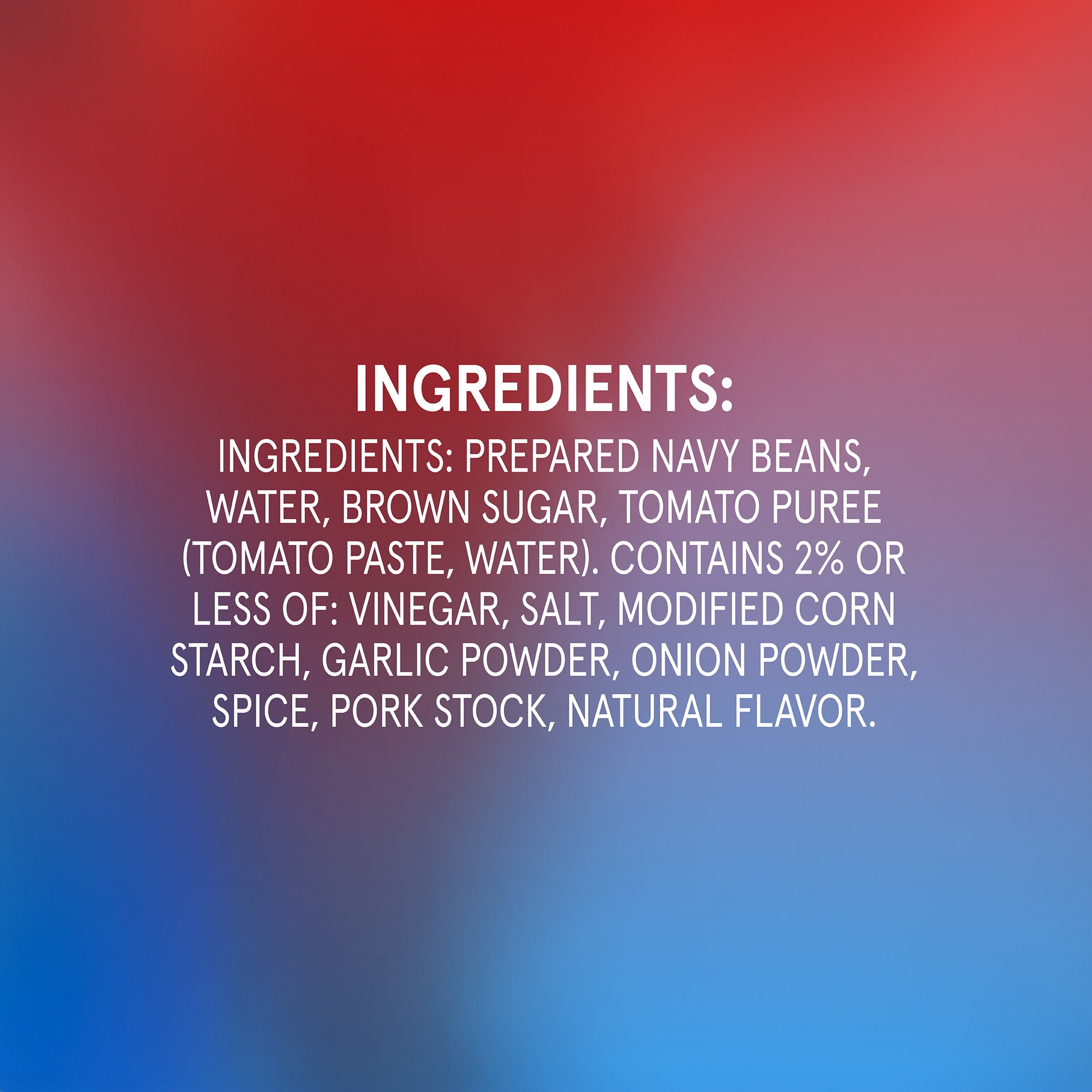 Bush's Rocket Pop Flavored Baked Beans, Limited Summer Edition Canned Beans, 28 oz Can