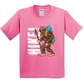thumbnail image 3 of Inktastic Bigfoot Trail Hike Hiking Sasquatch Youth T-Shirt, 3 of 5