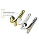 thumbnail image 3 of Colgador de ropa de aleación de Zinc, soporte de almacenamiento para pañuelos de pared, organizador de ganchos para toallas, puerta trasera de Almacenamiento y organización del hogar Lustroso Wosthever HA071217-03, 3 of 6