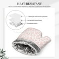 thumbnail image 4 of Honeii Cow 1 patten Oven Mitts and Pot Holders Sets, Baker Oven Mitts, Mittens for Kitchen Decor, Baking Lover over Gloves Gifts, 4 of 7