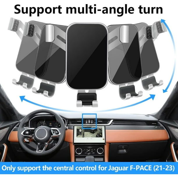 Car Phone Holder Mount for 2021 2023 Jaguar F PACE SUV SVR 2021