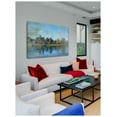 thumbnail image 2 of Marmont Hill - "Lake Balboa at Summer" by Irena Orlov Painting Print on Wrapped Canvas, 2 of 7