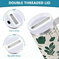 thumbnail image 5 of 40 Oz Car Handle Water Bottle Water Cup Water Bottle Water Jug Coffee Cup Travel Water Bottle Green Gingerbread Man, 5 of 8