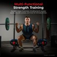 thumbnail image 4 of Sunny Health & Fitness Multifunctional Adjustable Bench Press Squat Rack, Shoulder Press, Incline Bench Press, Dumbbell Rows, Bicep Curls, Deadlifts - SF-XF922011, 4 of 6