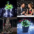 thumbnail image 4 of Coolmade Fairy Lights Fairy String Lights Battery Operated Waterproof 8 Modes 100 LED 33ft String Lights Copper Wire 2 Set Firefly Lights with Remote Control(Timer) for Bedroom Wedding Festival Decor, 4 of 6