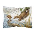 thumbnail image 1 of "Caroline's Treasures ASA2186PW1216 Almohada decorativa de tela Playtime Otters, grande, multicolor" Caroline's Treasures ASA2186PW1216, 1 of 1
