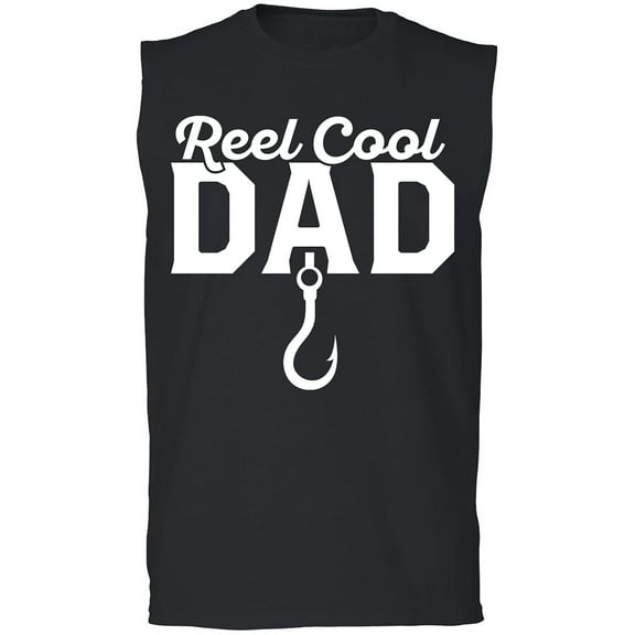 Reel Cool Dad Adult Sleeveless Tee