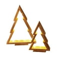 thumbnail image 4 of de Navidad de madera con luces, adorno para de Navidad, decoración de mesa para estantería, dormitorio, mesa, chimenea navideña., 4 of 8