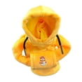 thumbnail image 4 of Funda navideña para pomo de cambio de marchas de coche, suave y de felpa, con capucha muñeco de nieve amarillo, 4 of 9