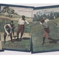 thumbnail image 1 of Vintage Golf Livres Page de Titre Sports Large Papier Peint Bord Rétro Design, Rouleau 15' x 10'', 1 of 3