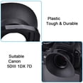 thumbnail image 3 of Camera Eye Cup, Ear Shape Plastic Camera Viewfinder User Friendly  for  5DIII 1DX 7D, 3 of 7