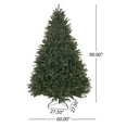 thumbnail image 3 of GDF Studio 7.5 Foot Norway Spruce Pre Lit/Unlit Hinged Artificial Christmas Tree, Unlit, 3 of 7