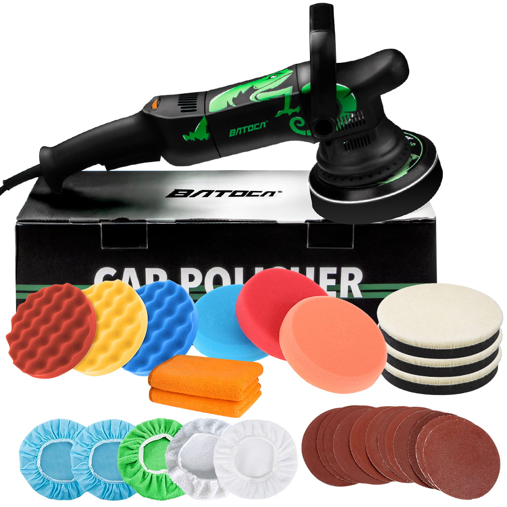 paste 1500 4 sponges Details about   ROTARY Machine Bonnet Kit Car eccentric polisher 