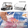thumbnail image 6 of Uourmeti Palm Leaf Print Golf Cart Seat Covers Front Pockets, Fit for Club Golf Cart Club Car Golfcart Suitable for EZGO TXT RXV Club Car DS Precedent, 6 of 8