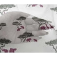 thumbnail image 4 of oneOone Viscose Chiffon Fabric Tree & Animals Ikat Print Fabric By Yard 42 Inch Wide, 4 of 4