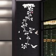 thumbnail image 4 of Removable 3D Mirror Flower Art Wall Sticker Acrylic Mural Decal Home Room Decor, 4 of 4