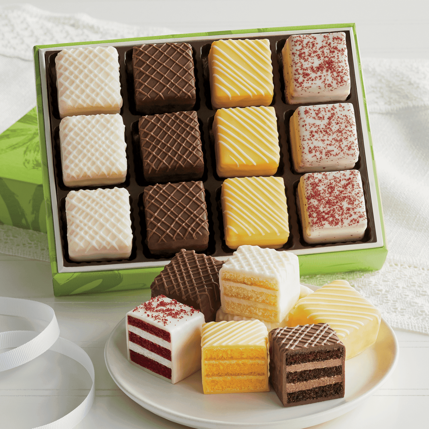 The Swiss Colony, Celebration Cake Sampler, 12-pc, 9 1/4 oz