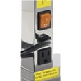 thumbnail image 3 of HUBERT® Food Heat Lamp Double Square Shade Stainless - 17"W x 13 1/2"D x 25 3/8"H, 3 of 7