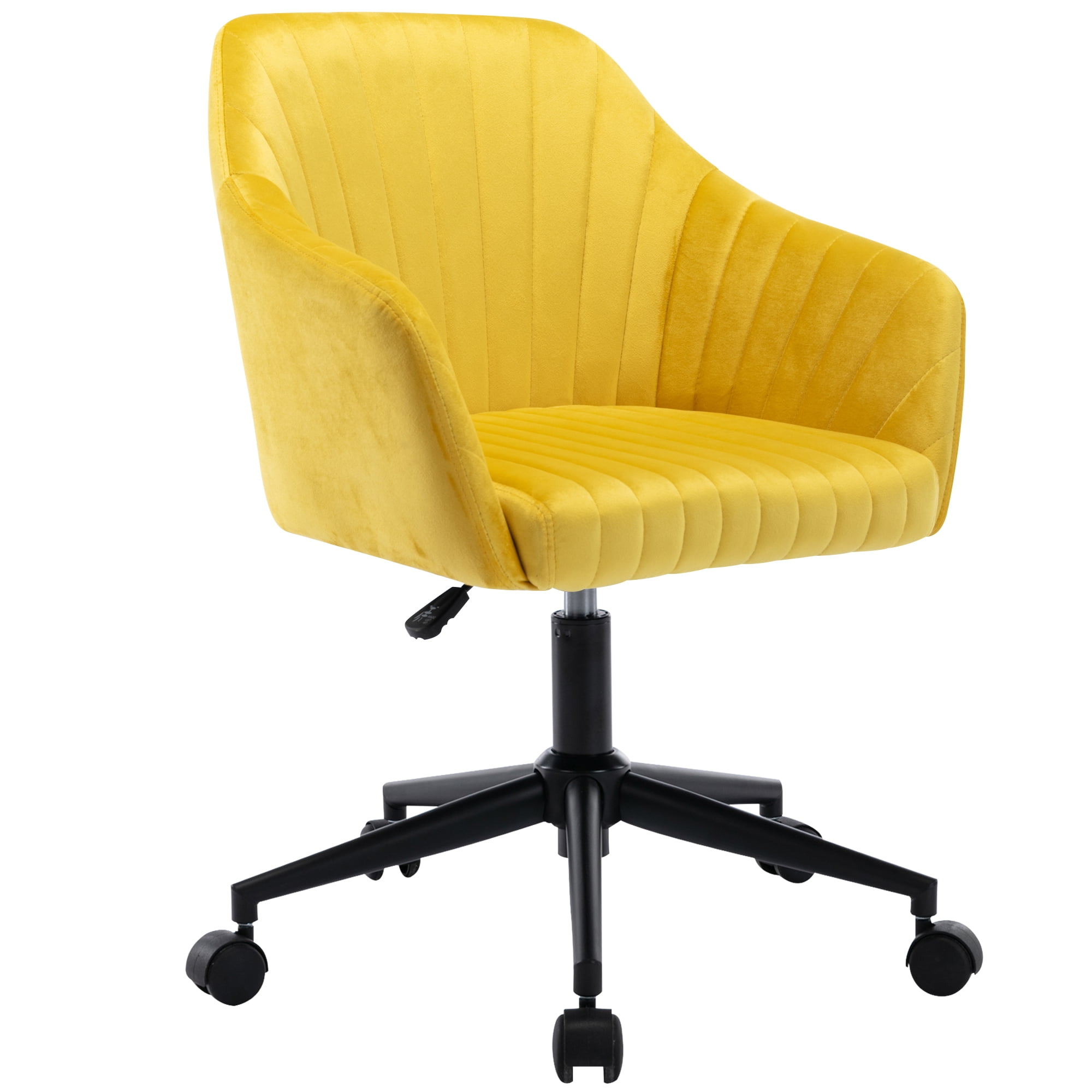 SYNGAR Velvet Accent Chair for Living Room, Height Adjustable Vanity