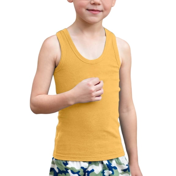 lnmuld Boys Summer Thin Layering Tank Top Sleeveless Toddlers Kids Size:9-10 Years