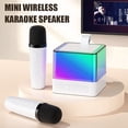 thumbnail image 2 of Karaoke Speaker Home KTV Compatible Con Dientes 5.3 RGB Luces para Azul, 2 of 9
