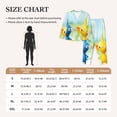 thumbnail image 6 of Lsque Pikmin Pattern Long Sleeve Pajama Set for Women - Soft 2-Piece Sleepwear and Loungewear Set with Pockets, Comfy Nightwear, 6 of 8