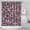 Purple and Pink, variant on Yellow and Brown Of Leopard Print Shower Curtain 36"x72" ,Bathroom Decorative Shower Curtains Set with 12 Hooks,Modern Waterproof Washable Shower Curtain