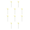 thumbnail image 2 of Decoración de plantas simuladas Bearachild Flores artificiales Will Pure Yellow amarillo puro 10Conjunto, 2 of 6