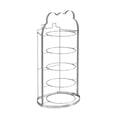 thumbnail image 4 of Estante para preparación de alimentos, soporte para platos, organizador que ahorra espacio, estante de cocina, escurreplatos Plata de 5 capas, 4 of 9