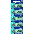 thumbnail image 1 of Murata 381/391 SR1120/W/SW Battery 1.55V Silver Oxide Watch Button Cell (5 Batteries), 1 of 5