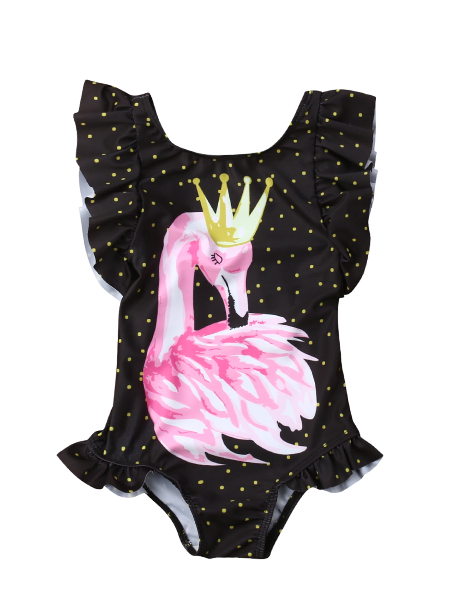 baby flamingo swimsuit