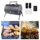 thumbnail image 5 of Parrilla de barbacoa con soporte para parrilla de carbón para reuniones familiares en la playa o el patio Gris, 5 of 9