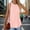 Pink, variant on Crewneck Soft Knit Tank Top Women Loose Fit Curved Hem Beach Tops Trendy Women Shirt Summer Turtle Neck Ladies Women Running Shirt Long Sleeve Womens Striped Tee Stretch Tee Womens Top Girls Shirts