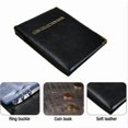 thumbnail image 2 of Coin album 480 pockets, Leather coin album, Paris Mint Binder,, 2 of 5