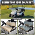 thumbnail image 5 of FUIALDOLG Starfish Wooden Print Universal Golf Cart Seat Covers Club Car Precedent Golf Cart Breathable Material Fit Like a Glove for Women Men, Easy to Install, 5 of 8