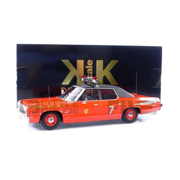 KK SCALE MODELS 1/18 - DODGE Monaco Chicago Fire Department - 1974