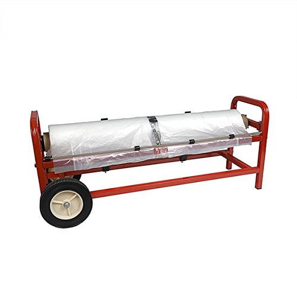 3M 06724 Plastic Sheeting, 16 ft W x 400 ft L, HDPE, Translucent