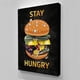 thumbnail image 5 of Anime Hamburguesa Hogar Pintura Decorativa Lienzo Mural Lienzo Pintura Pared Imágenes Artísticas Para Sala De Estar Decoración Del Hogar 40*60 Cm/15,72*23,58 Pulgadas Advancent HA019298-00, 5 of 7
