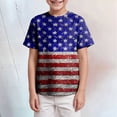 thumbnail image 2 of Gerichy Boys Tshirts,Boys 4th of July Shirt Toddler Kids Baby Boys Girls Cars Print Short Sleeve Crewneck T Shirts Tops Tee Clothes For Children, 2 of 5