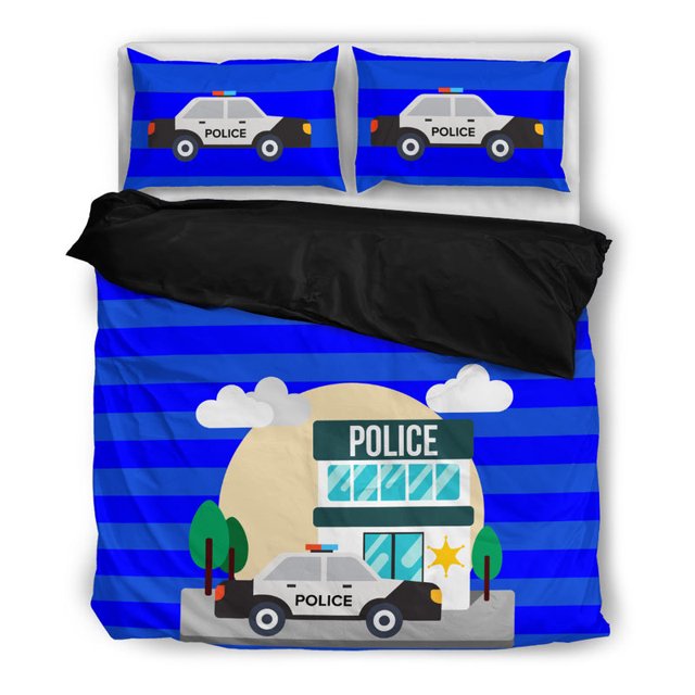 Fundas nórdicas y fundas de almohada Police Car Style 1