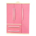 thumbnail image 3 of Plastic Doll Open Wardrobe Clothing Organizer Scenery Home Decoration, 3 of 9